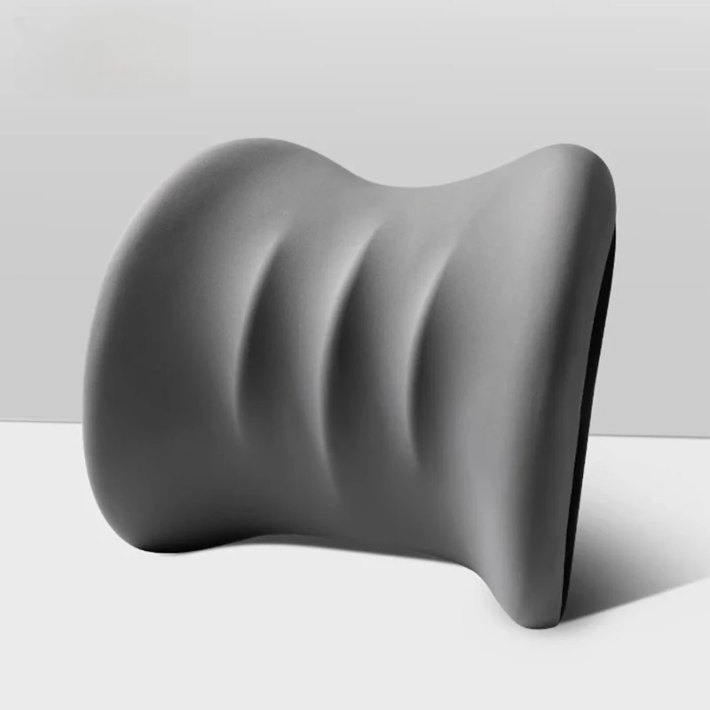 Memory Foam Car Neck Pillow Lumbar Support - رغوة الذاكرة وسادة مقعد السيارة وسادة