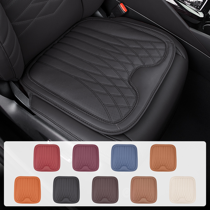 Car Seat Cushion Protector Lea - مراجعة Memory Foam Car Neck Pillow Lumbar Support وسعره