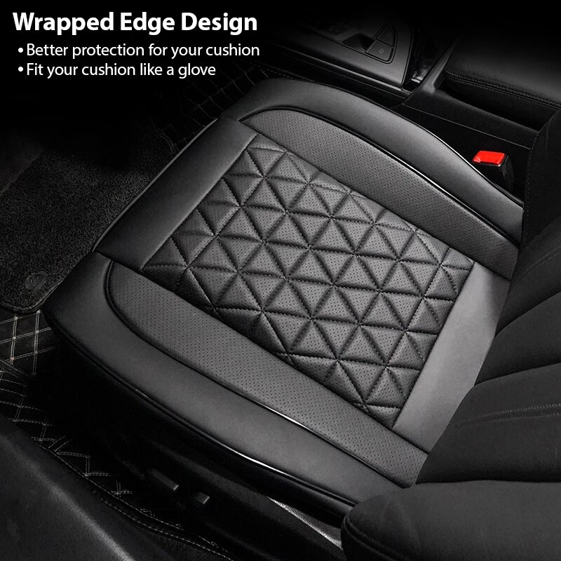 جديد الجبهة غطاء مقعد السيارة  - مراجعة Memory Foam Car Neck Pillow Lumbar Support وسعره