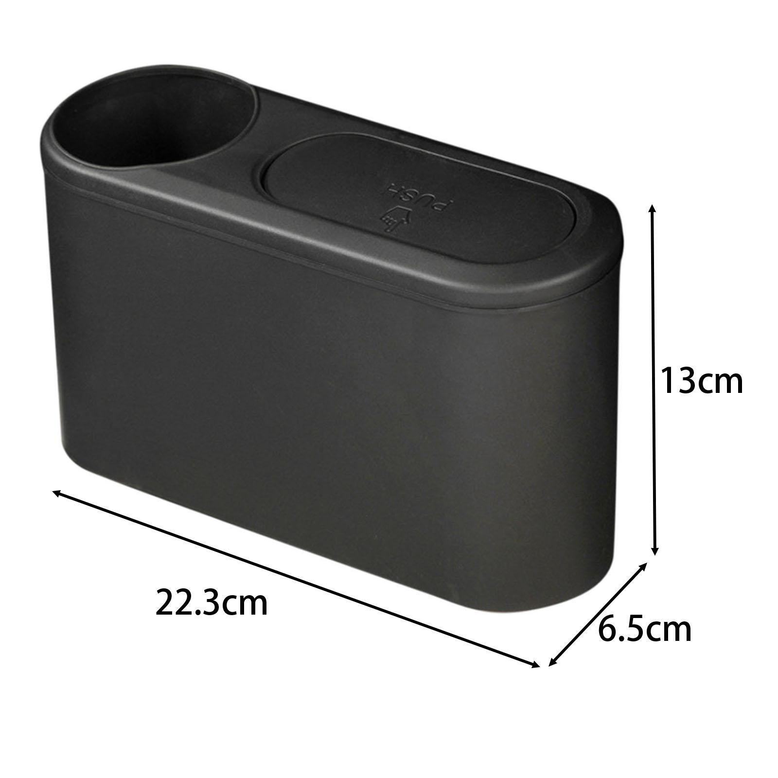 سلة مهملات للسيارة مع غطاء، حا - مراجعة Waterproof Car Trash Can With Lid وسعره