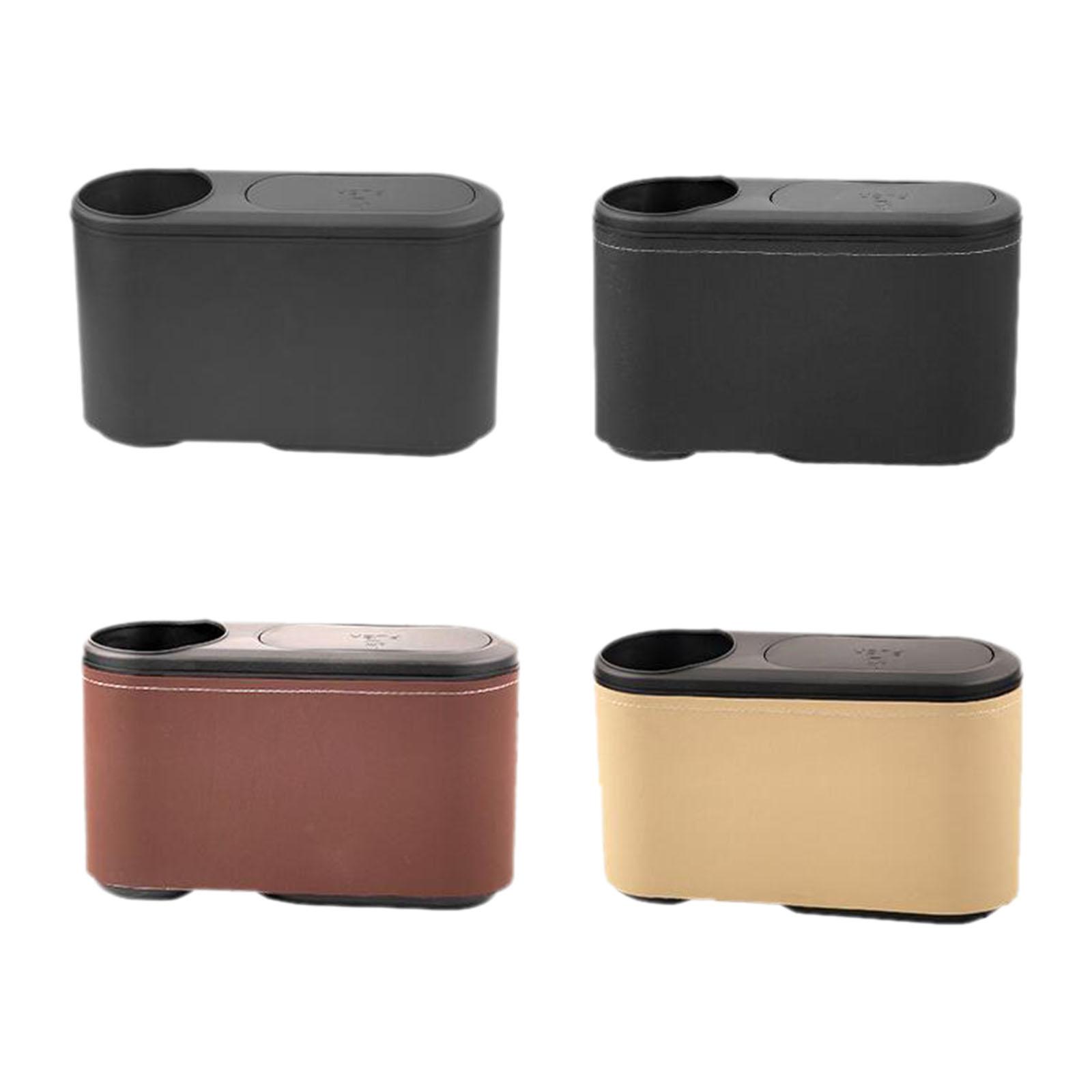 سلة مهملات للسيارة مع غطاء، حا - مراجعة Waterproof Car Trash Can With Lid وسعره