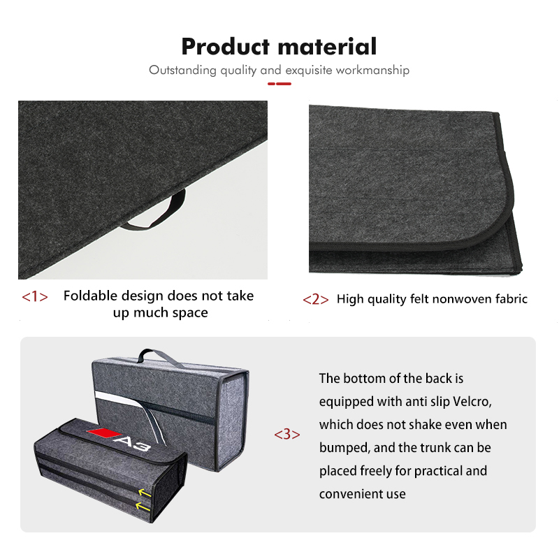 صندوق تخزين لصندوق السيارة، من - مراجعة Car Trunk Organizer Foldable Storage Box وسعره